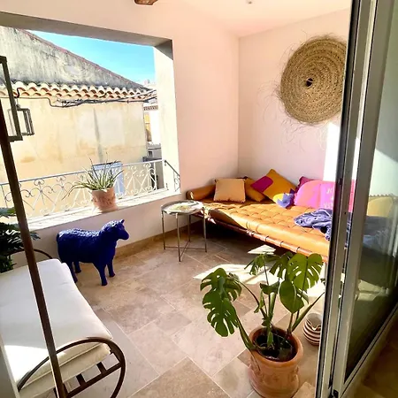 La Au Patio Suspendu By Gc - Clim - Wifi 빌라